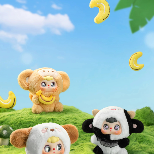 DOUBAO RONG RONG Zodiac Series Mini Vinyl Plush Blind Box