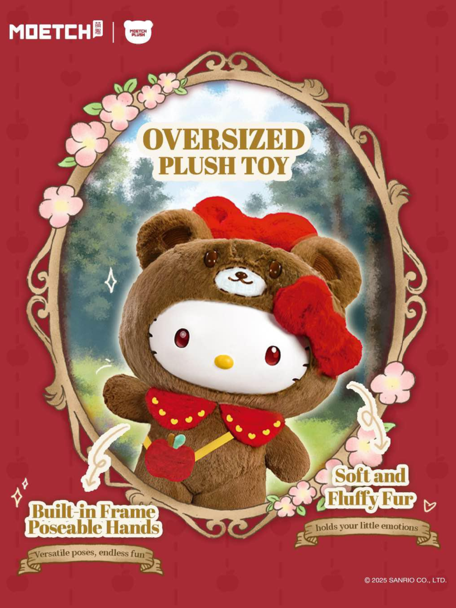 [Pre-Order] Hello Kitty Brown Tiny Chum Series Plush Relaxing Toy