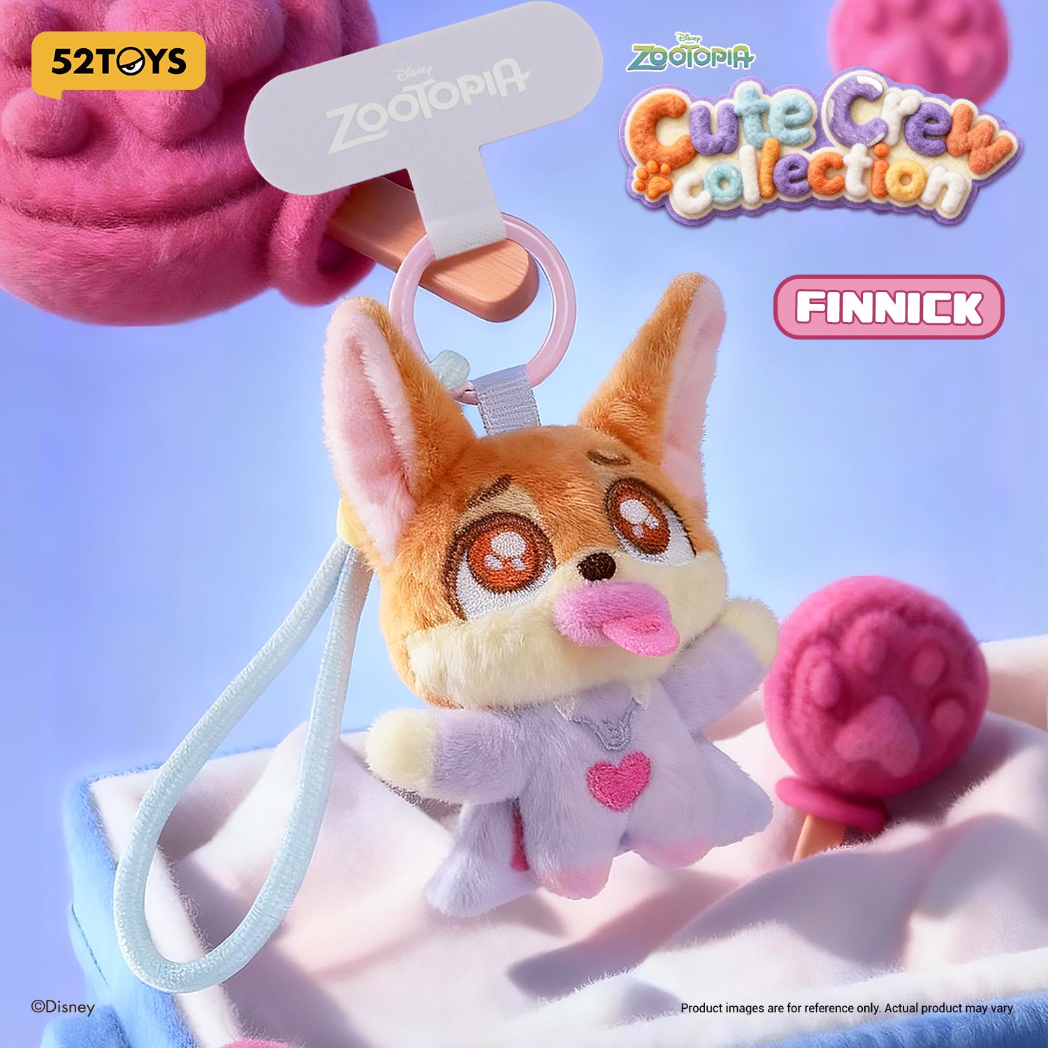 Zootopia Cute Crew Collection Plush Phone Strap Blind Box