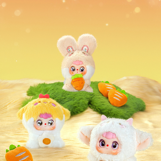 DOUBAO RONG RONG Zodiac Series Mini Vinyl Plush Blind Box