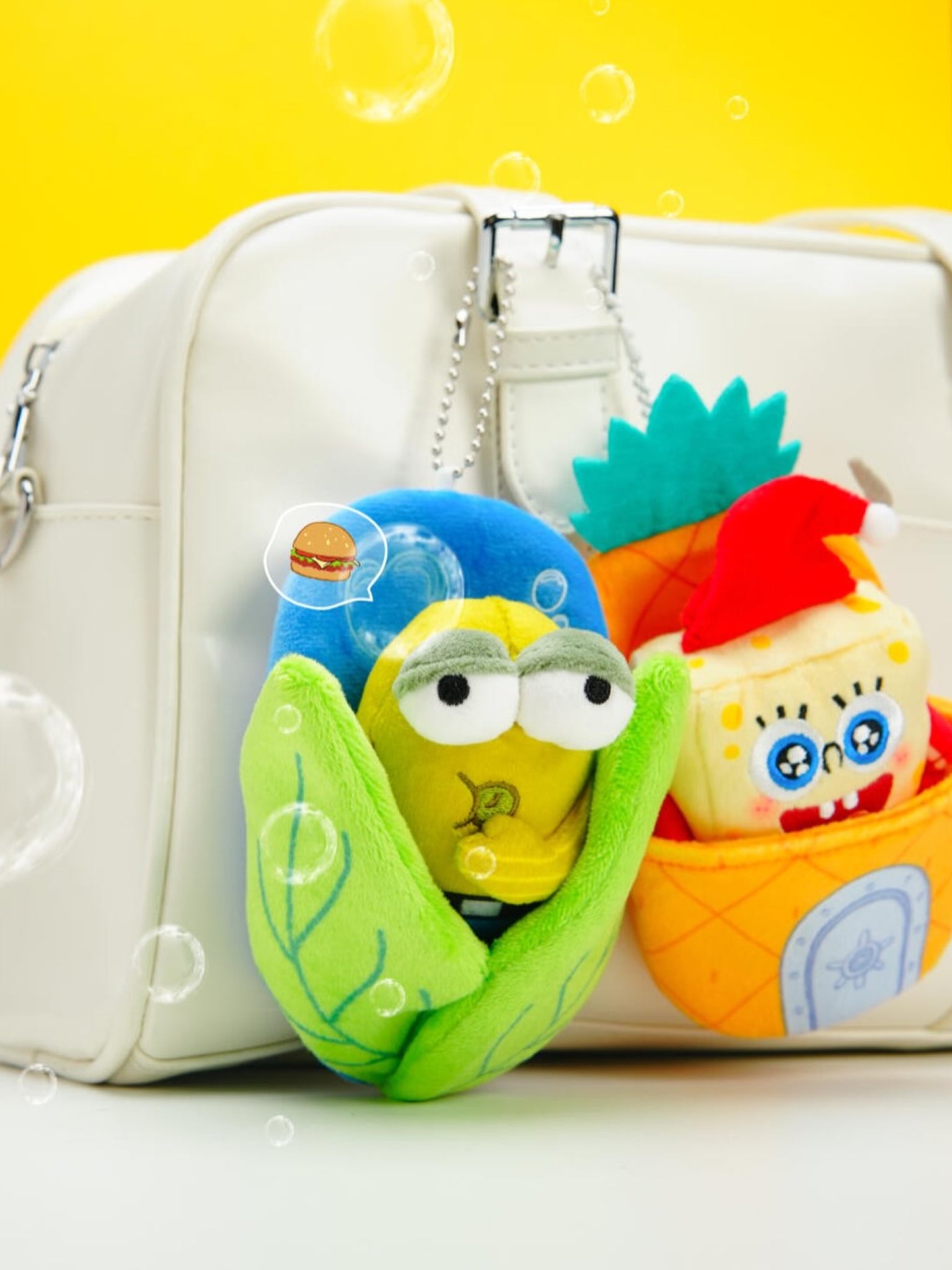 SpongeBob SquarePants Bikini Bottom Dreams Series Plush Keychain (with Magnet)