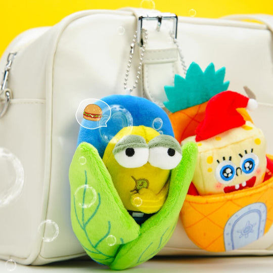 SpongeBob SquarePants Bikini Bottom Dreams Series Plush Keychain (with Magnet)
