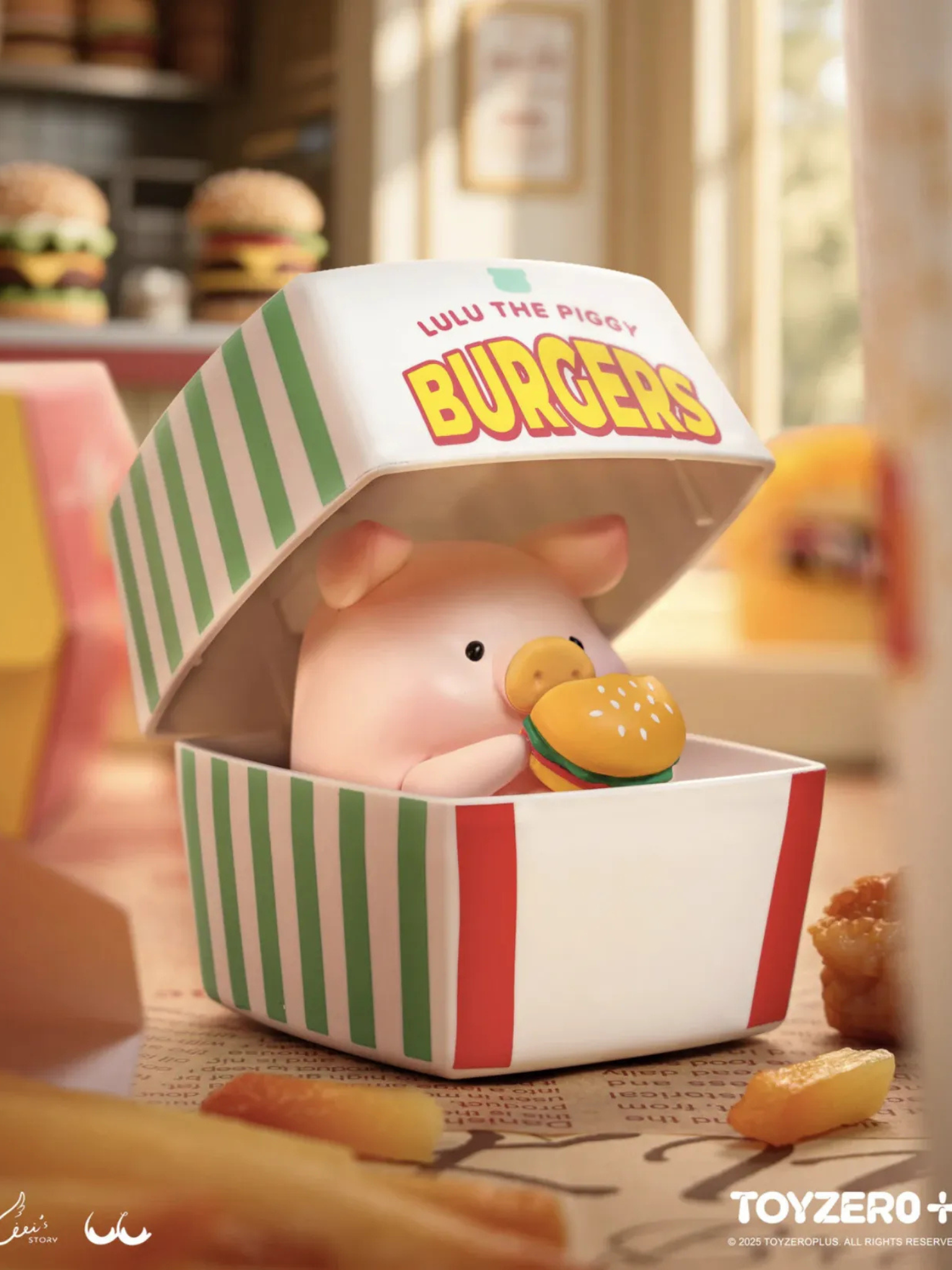 LuLu the Piggy - Burger Express Movable Series Blind Box