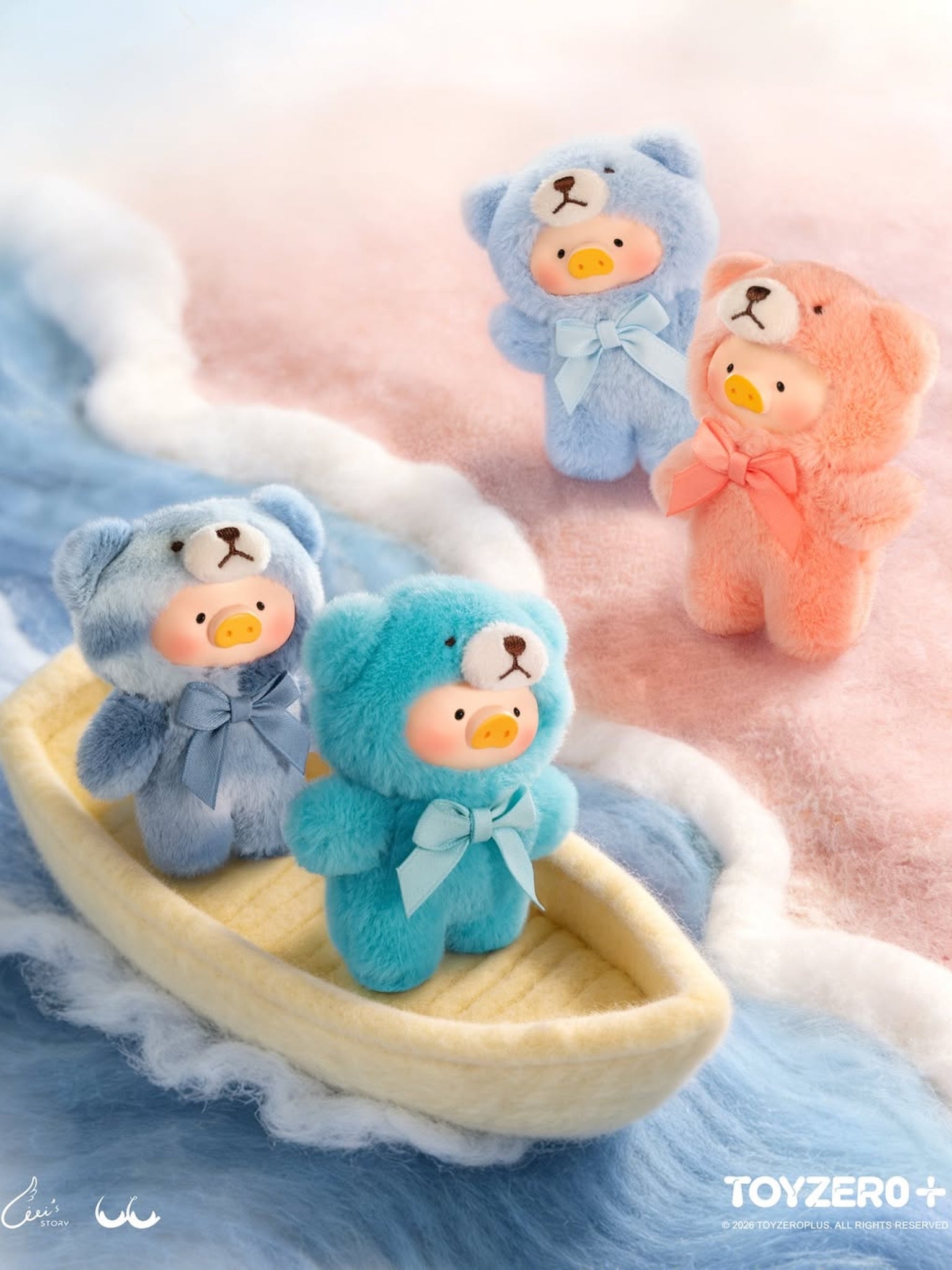 LuLu the Piggy - Teddy Mini's Whispers of Nature Series Plush Phone Charm Blind Box - ActionCity