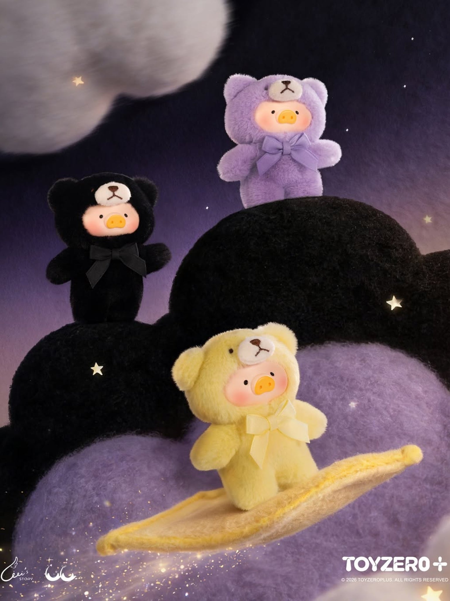 LuLu the Piggy - Teddy Mini's Whispers of Nature Series Plush Phone Charm Blind Box - ActionCity