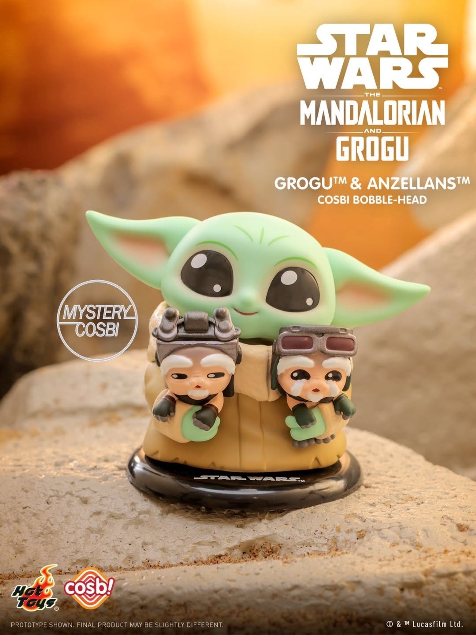 CBX348 - The Mandalorian and Grogu - The Mandalorian And Grogu Cosbi Bobble-Head Series - ActionCity