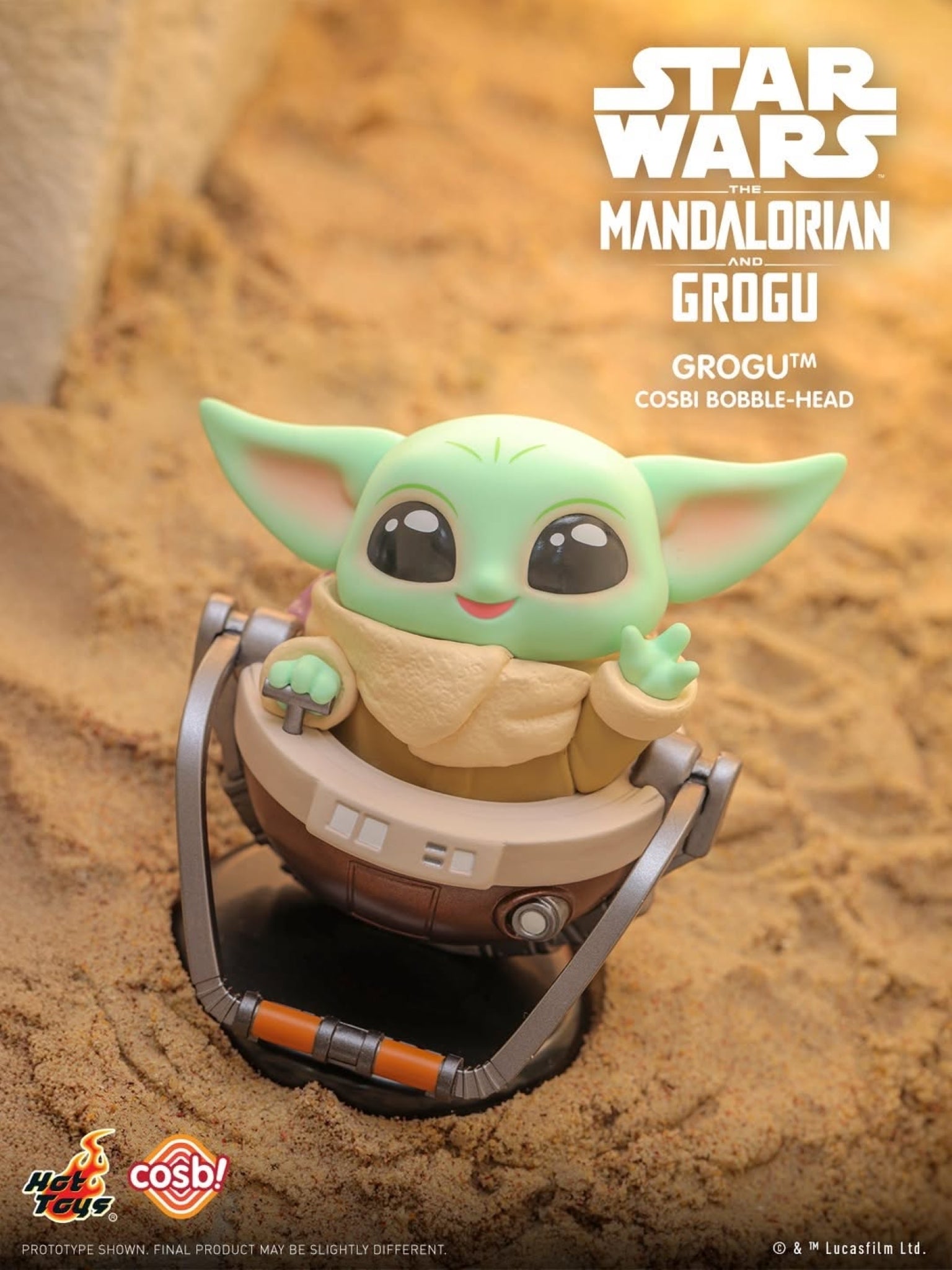 CBX348 - The Mandalorian and Grogu - The Mandalorian And Grogu Cosbi Bobble-Head Series - ActionCity