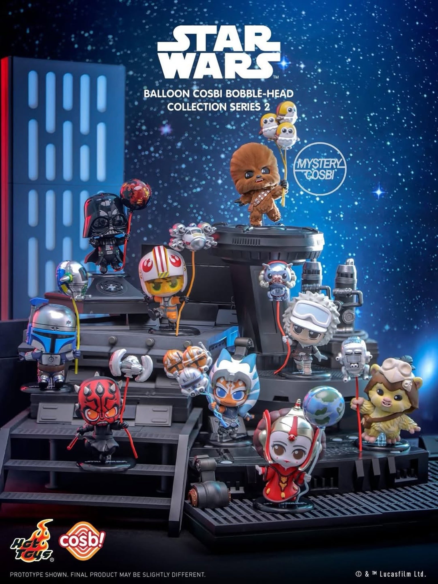 CBX316 - Star Wars - Star Wars Balloon Cosbi Bobble-Head Collection Series 2 - ActionCity