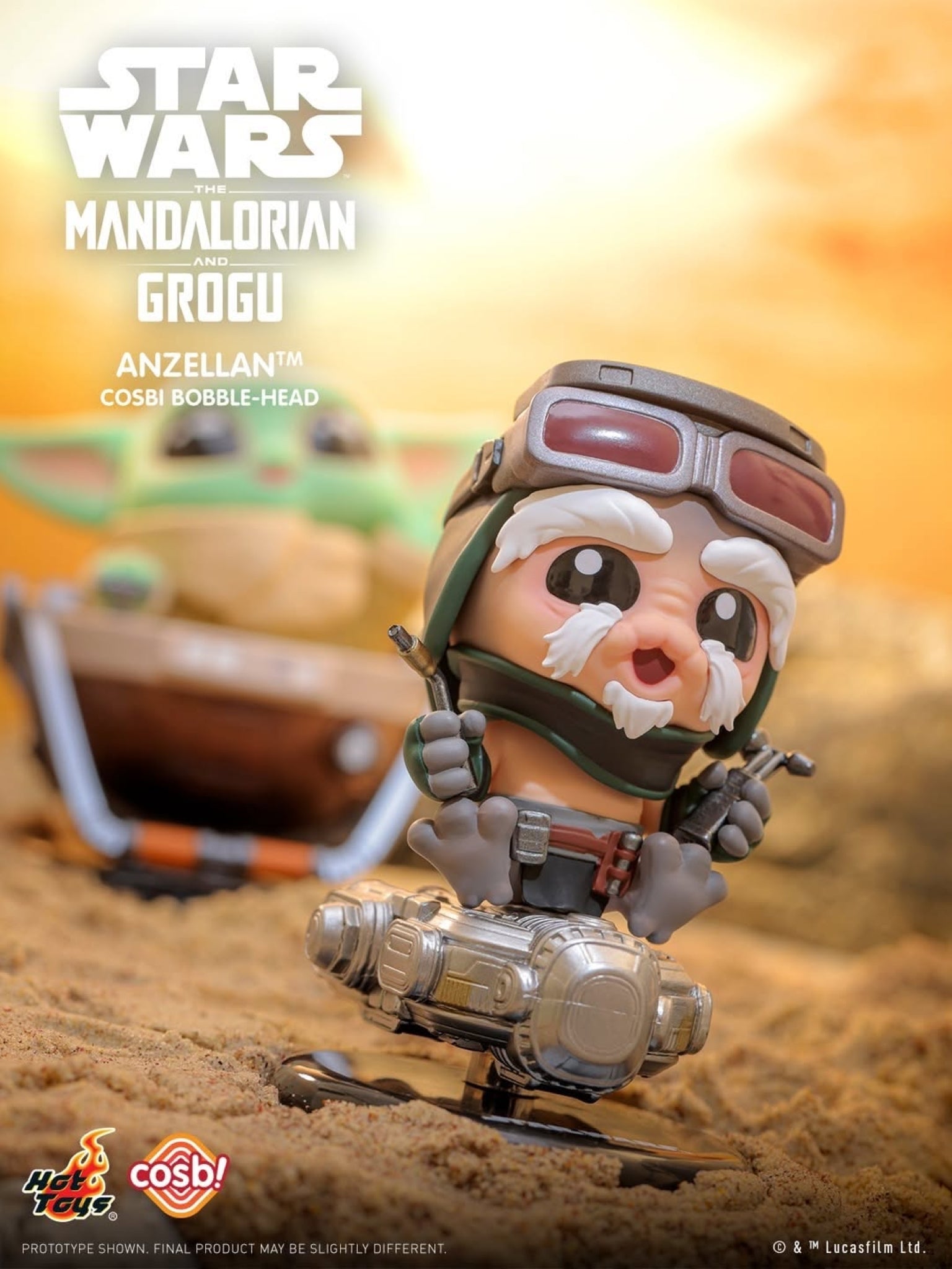 CBX348 - The Mandalorian and Grogu - The Mandalorian And Grogu Cosbi Bobble-Head Series - ActionCity