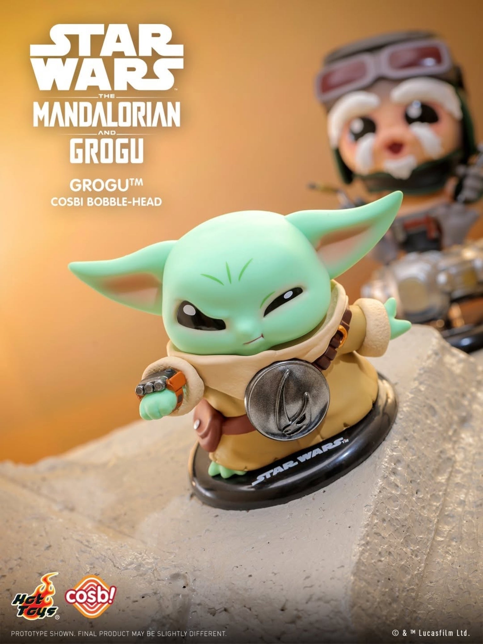 CBX348 - The Mandalorian and Grogu - The Mandalorian And Grogu Cosbi Bobble-Head Series - ActionCity