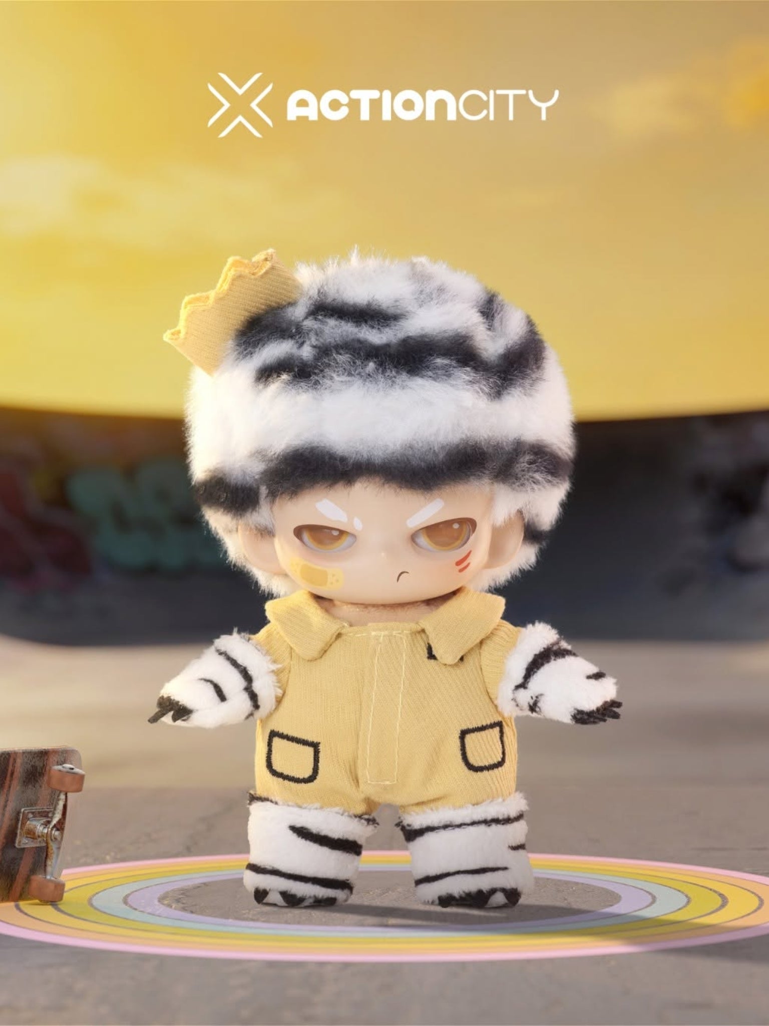 Neekyio - Silent Beasts Plush Keychain Blind Box - ActionCity