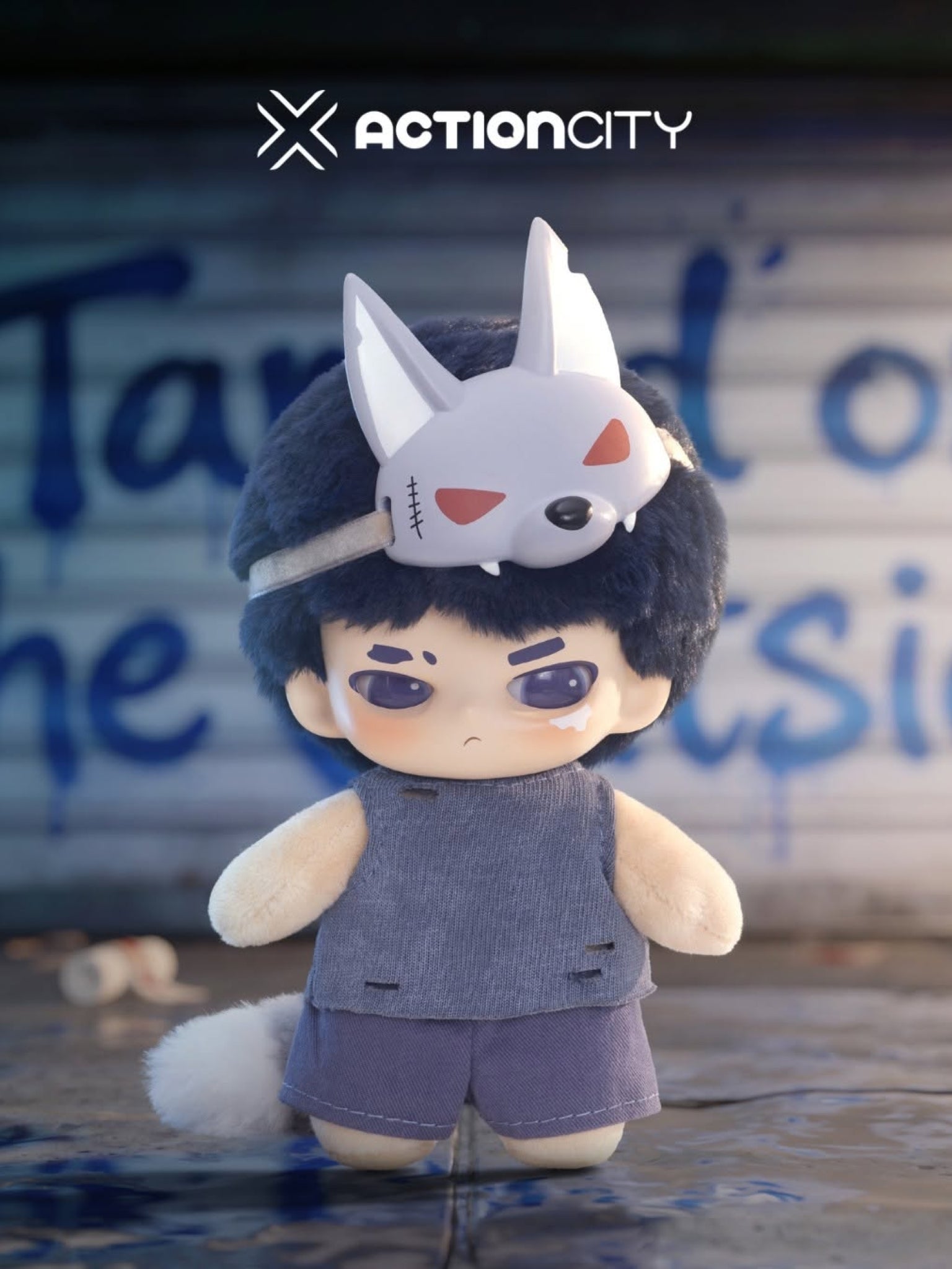 Neekyio - Silent Beasts Plush Keychain Blind Box - ActionCity