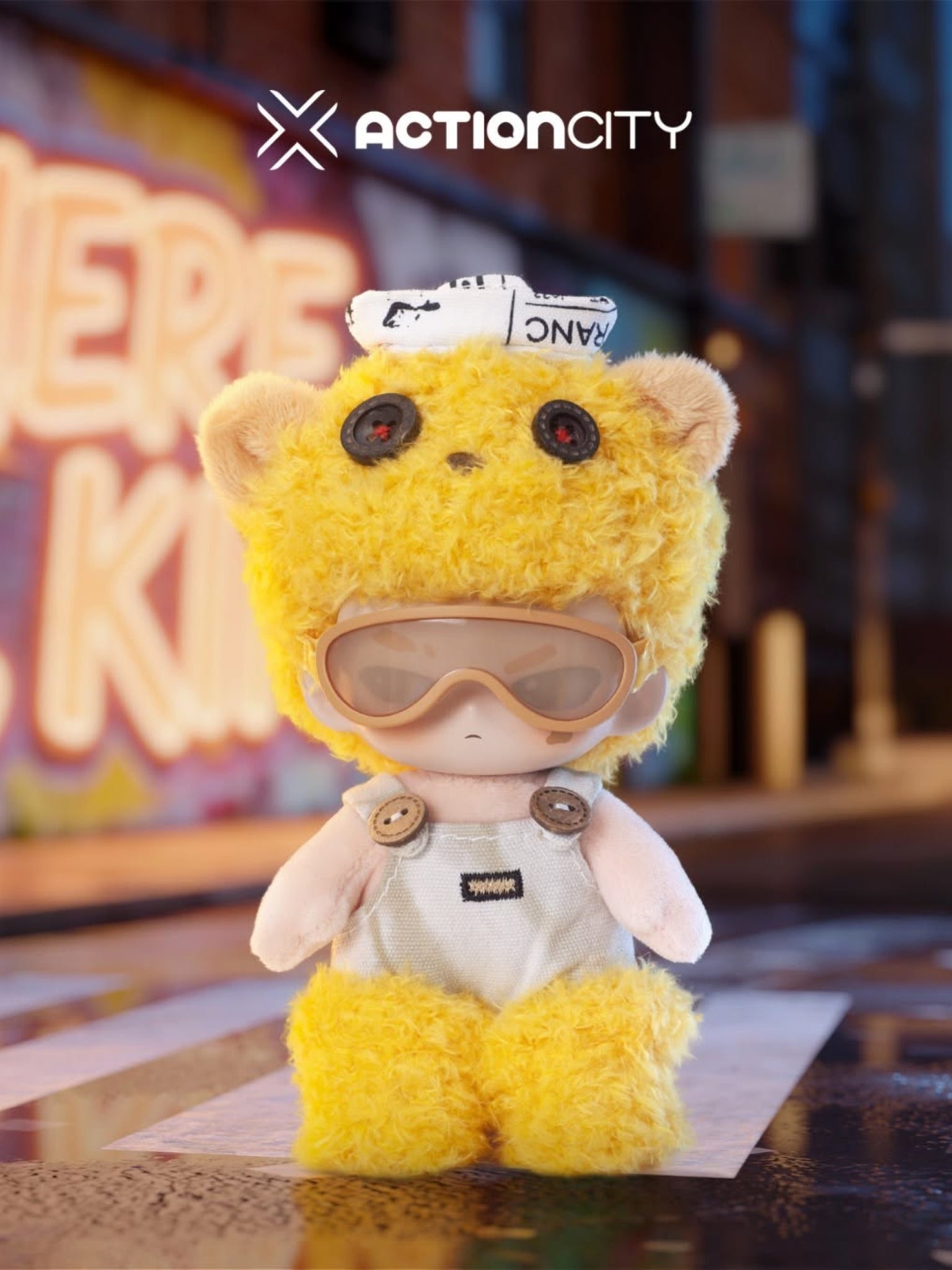 Neekyio - Silent Beasts Plush Keychain Blind Box - ActionCity
