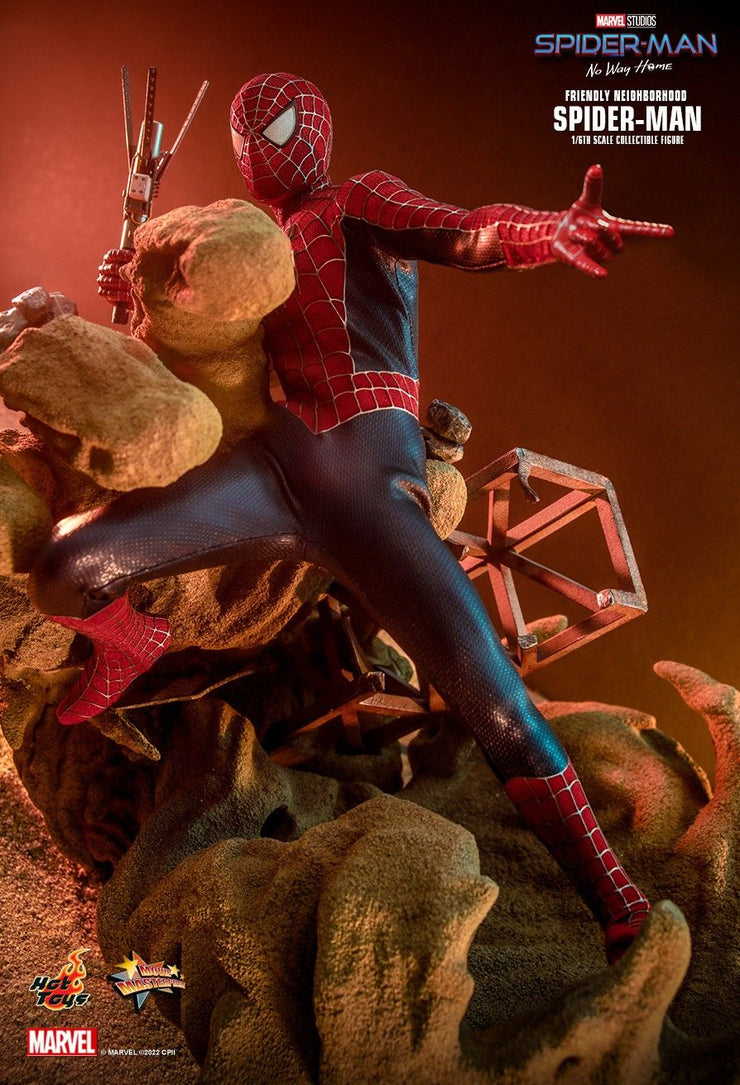 MMS662 - Spider-Man: No Way Home - 1/6th scale Friendly Neighborhood Spider-Man Collectible Figure (Deluxe Version)