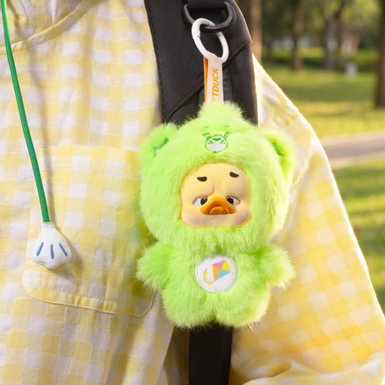 Mini Upset Duck - Care Bears & Upset Duck Heartful Moments Plush Keychain Blind Box