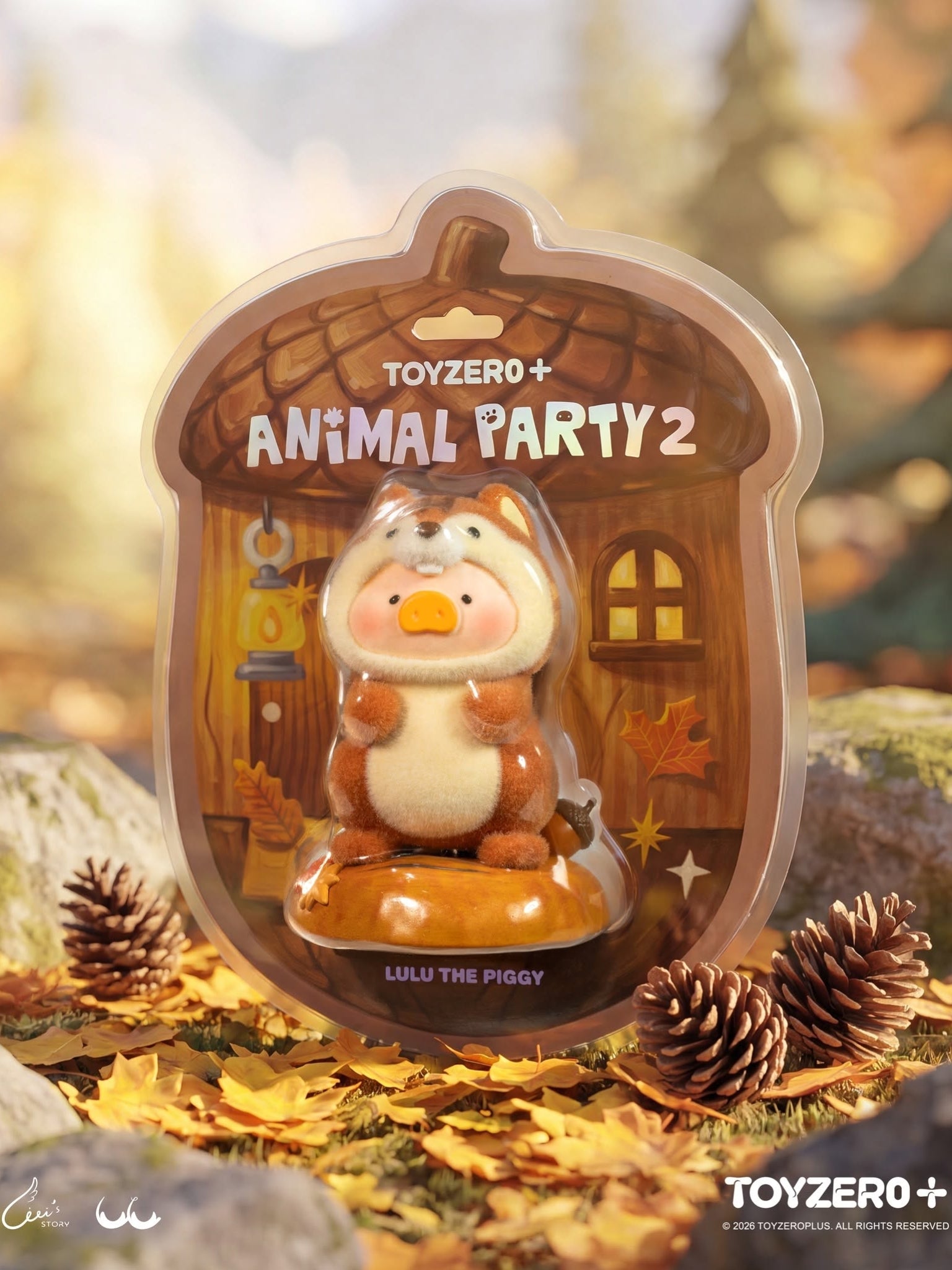 LuLu the Piggy-Animal Party Vol. 2 Series - Squirrel