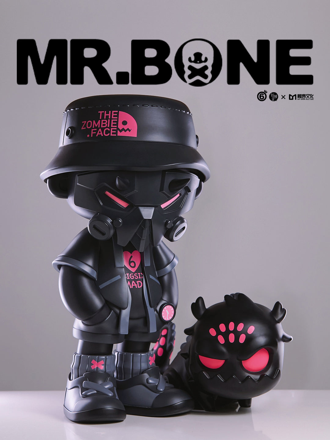 Mr.Bone 400% Black Dragon – ActionCity