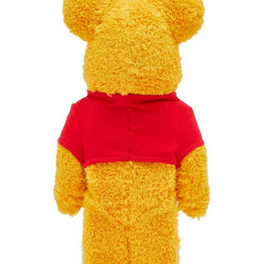 BEARBRICK Winnie the Pooh COSTUME Ver.(PILE FABRIC) 400%