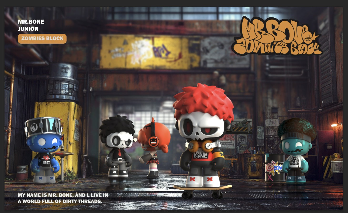 Mr.Bone Junior 2 Blind Box