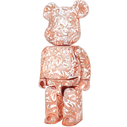 Bearbrick Royal Selangor x Steven Harrington Rose Gold