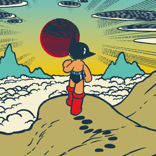 Astro Boy SUNSET Art Print