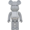 BE@RBRICK Medicom Toy Plus White Chrome 1000%