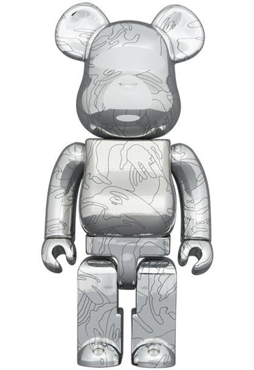 BE@RBRICK AAPE BY A BATHING APE(R) 10th Anniversary 1000% (ASK)