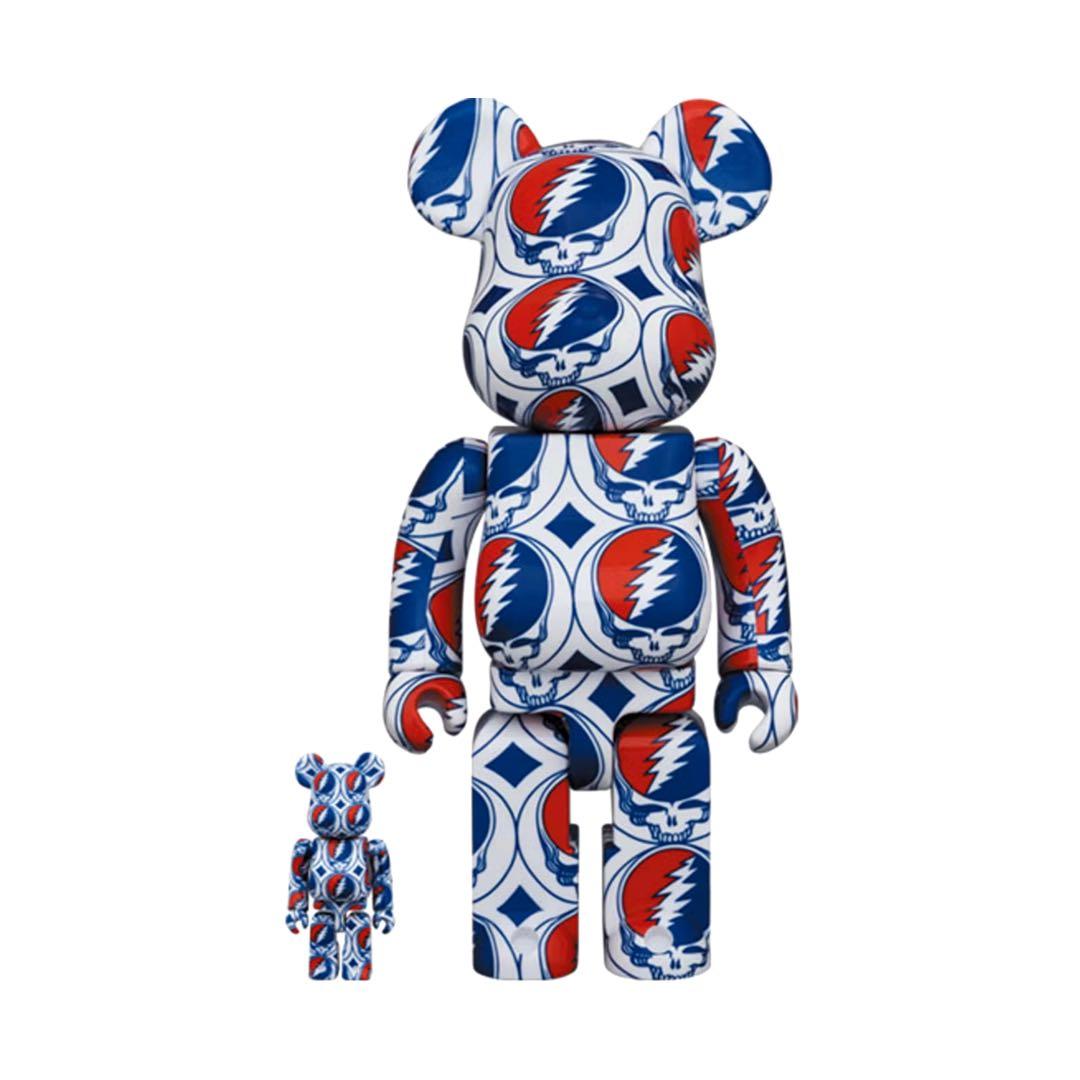 BE@RBRICK Grateful Dead (Steal Your Face) 100％ & 400％ - ActionCity