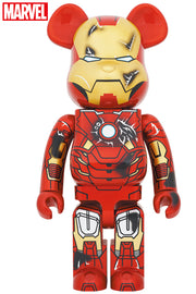 BE@RBRICK Iron Man Mark VII Damage Ver. 400%