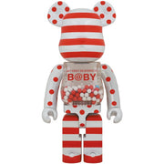 BE@RBRICK My First B@by BWWT 3 Red Silver Ver 1000%