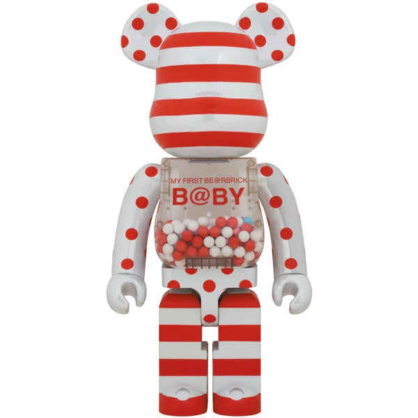 BE@RBRICK My First B@by BWWT 3 Red Silver Ver 1000%