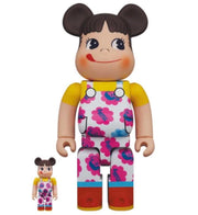 BE@RBRICK Peko-Chan Milky 70th Anniversary Design 100% & 400%