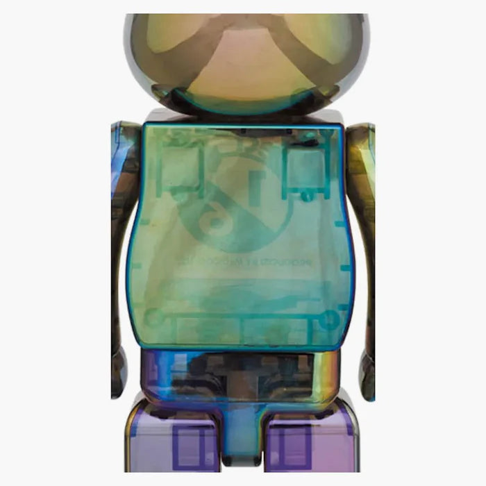 BE@RBRICK Project 1/6 Black Clear Chrome Ver. 100％ & 400％