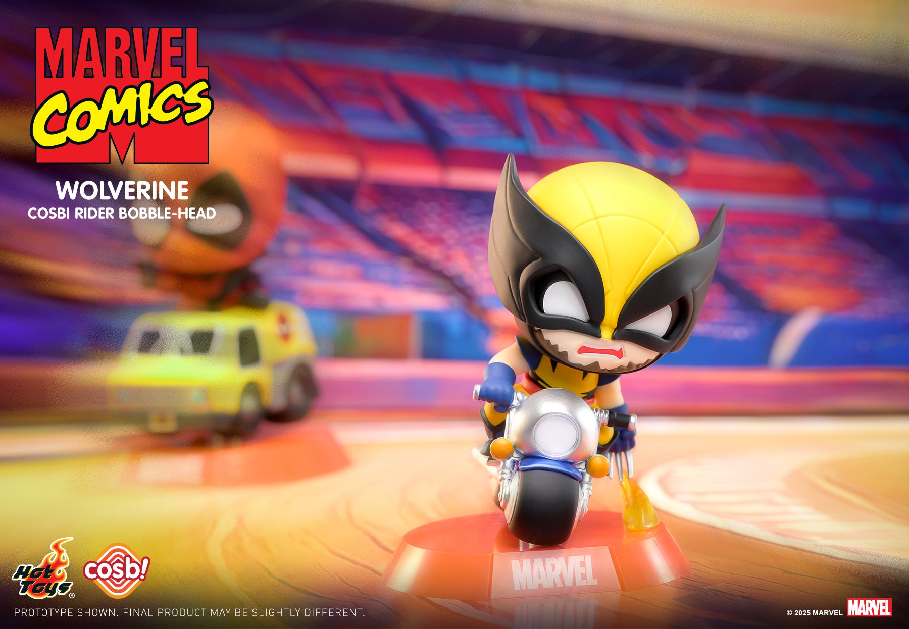 CBX225 - Marvel Comics - Marvel Cosbi Rider Bobble-Head Collection