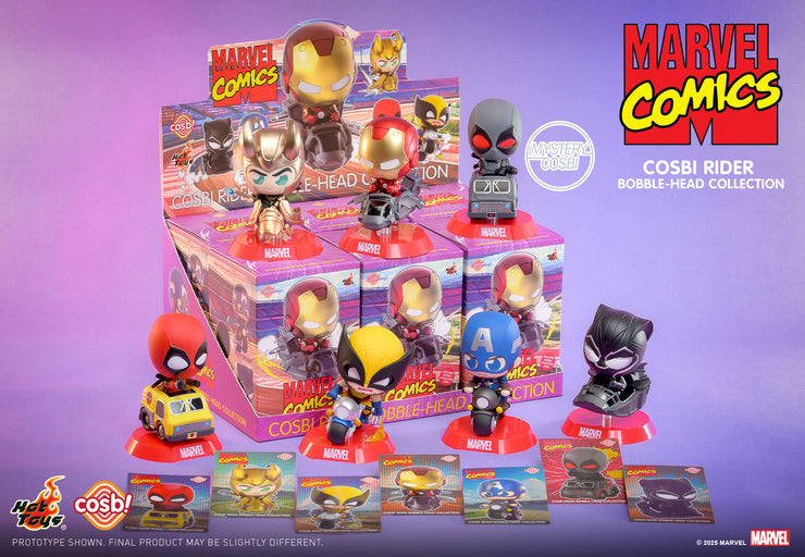 CBX225 - Marvel Comics - Marvel Cosbi Rider Bobble-Head Collection