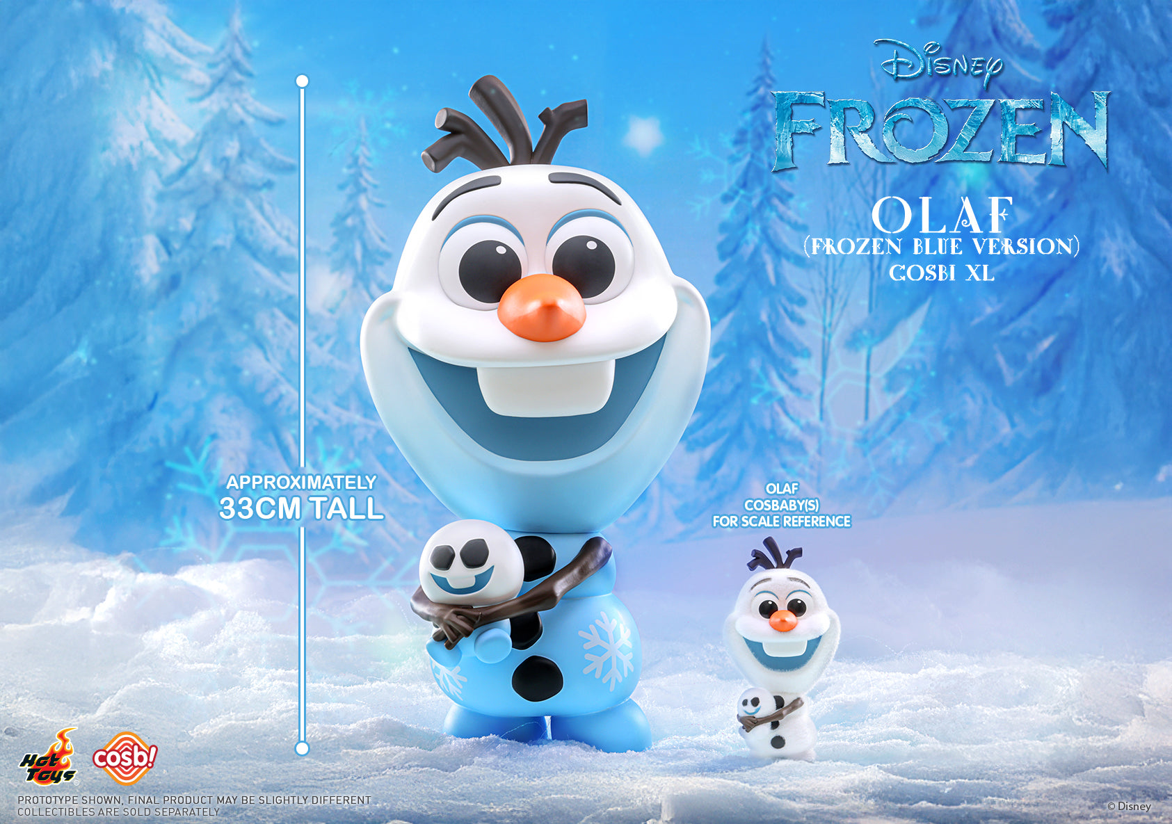 CBX228- Frozen - Olaf (Frozen Blue Version) Cosbi XL