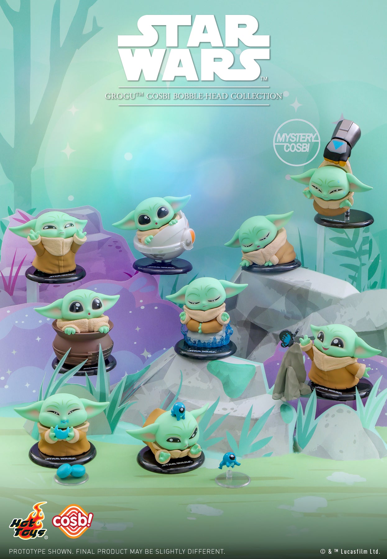 CBX250 - Grogu Cosbi Bobble-Head Collection