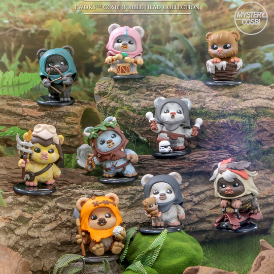 CBX251 - Star Wars - Ewoks Cosbi Bobble-Head Collection