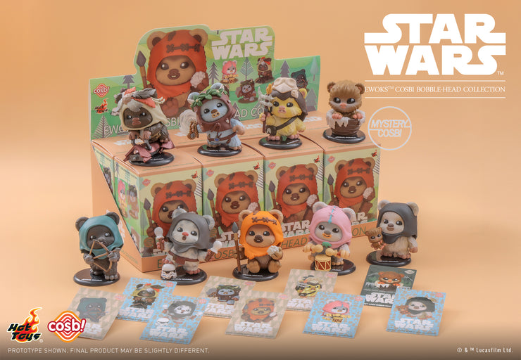 CBX251 - Star Wars - Ewoks Cosbi Bobble-Head Collection