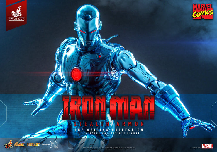 CMS012D46 - Marvel Comics - 1/6th scale Iron Man (Stealth Armor) Collectible Figure [The Origins Collection] [Hot Toys Exclusive]