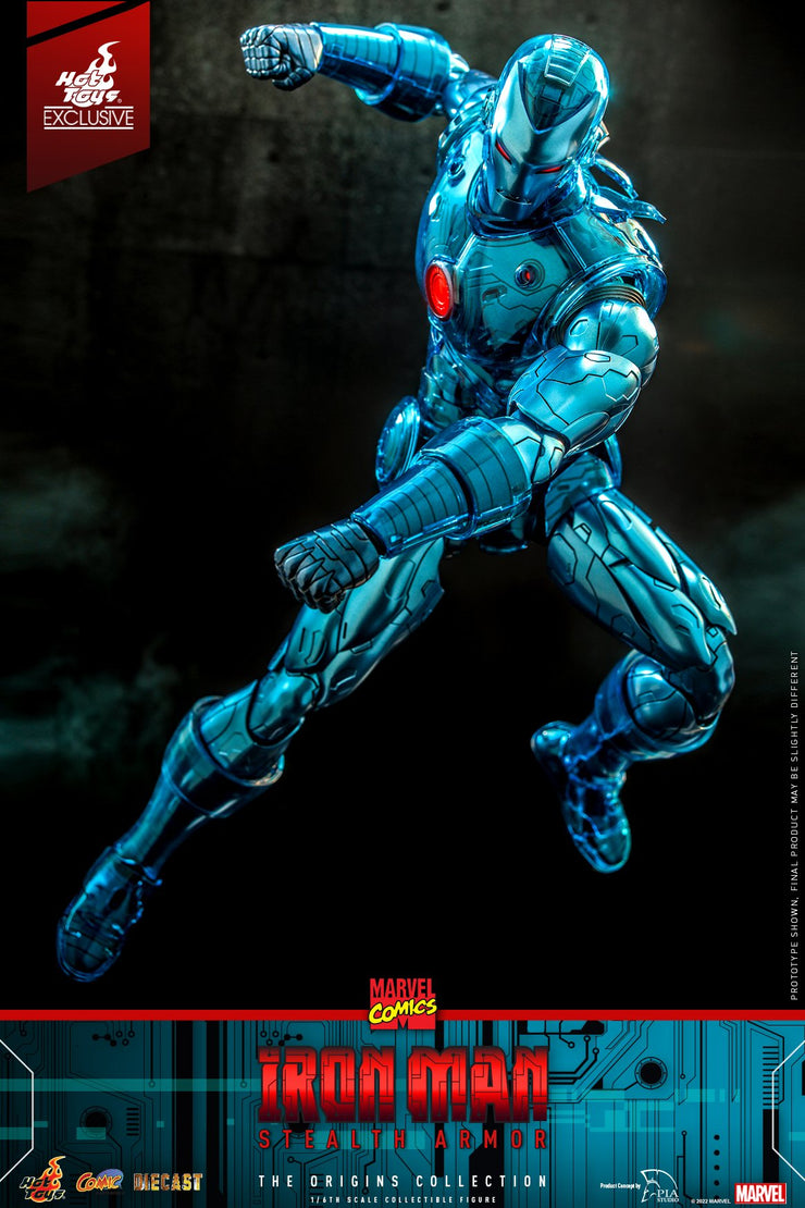 CMS012D46 - Marvel Comics - 1/6th scale Iron Man (Stealth Armor) Collectible Figure [The Origins Collection] [Hot Toys Exclusive]
