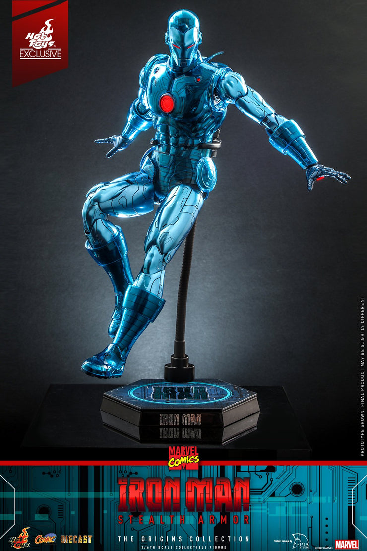 CMS012D46 - Marvel Comics - 1/6th scale Iron Man (Stealth Armor) Collectible Figure [The Origins Collection] [Hot Toys Exclusive]