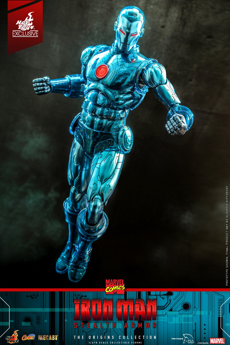 CMS012D46 - Marvel Comics - 1/6th scale Iron Man (Stealth Armor) Collectible Figure [The Origins Collection] [Hot Toys Exclusive]