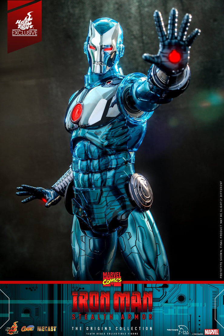 CMS012D46 - Marvel Comics - 1/6th scale Iron Man (Stealth Armor) Collectible Figure [The Origins Collection] [Hot Toys Exclusive]