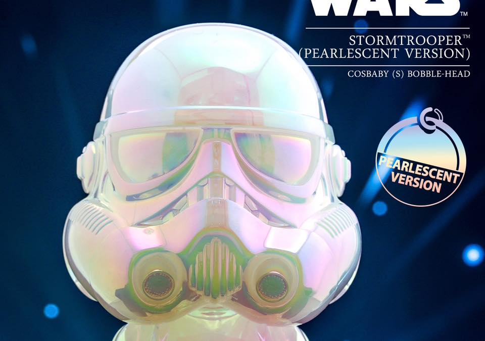 COSB1029 - Stormtrooper (Pearlescent Version) Cosbaby (S) Bobble-Head