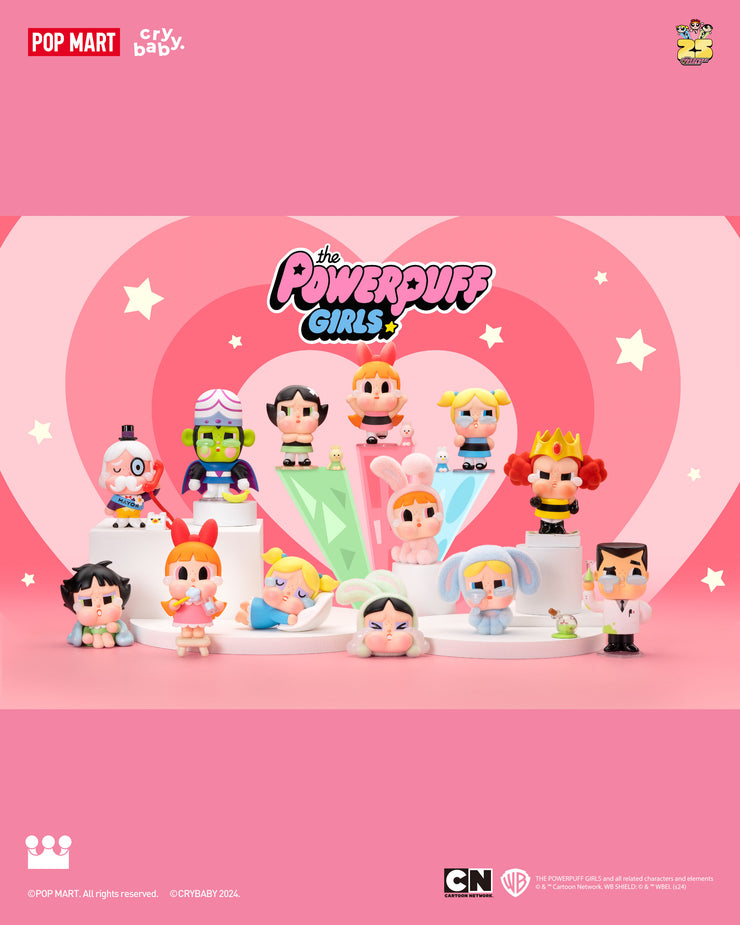 POP MART CRYBABY × Powerpuff Girls Series Figures