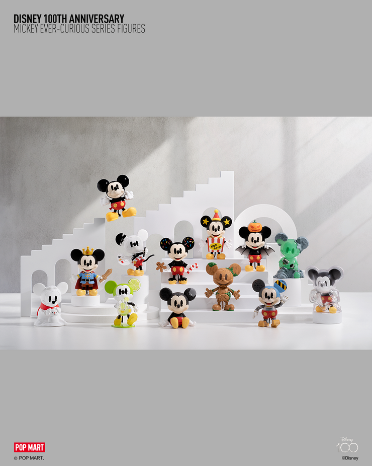 POP MART Disney 100th anniversary Mickey Ever-Curious Series