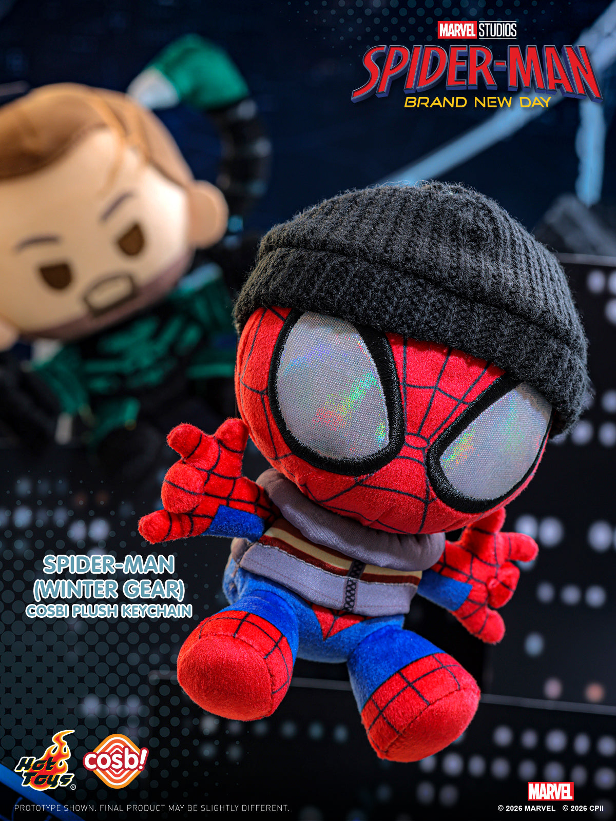 [Pre-Order] PPLU124N - Spider-Man: Brand New Day Cosbi Plush Keychain Collection - ActionCity