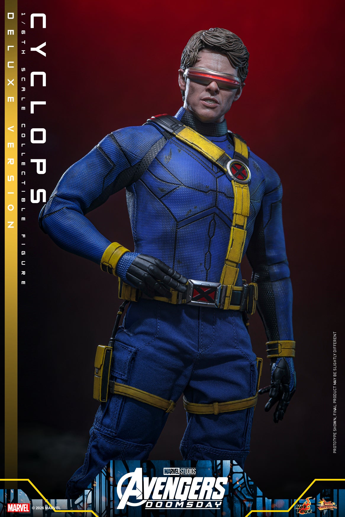 [Pre-Order] MMS909B - Avengers: Doomsday - 1/6th scale Cyclops Collectible Figure (Deluxe Version)(Special Edition) - ActionCity