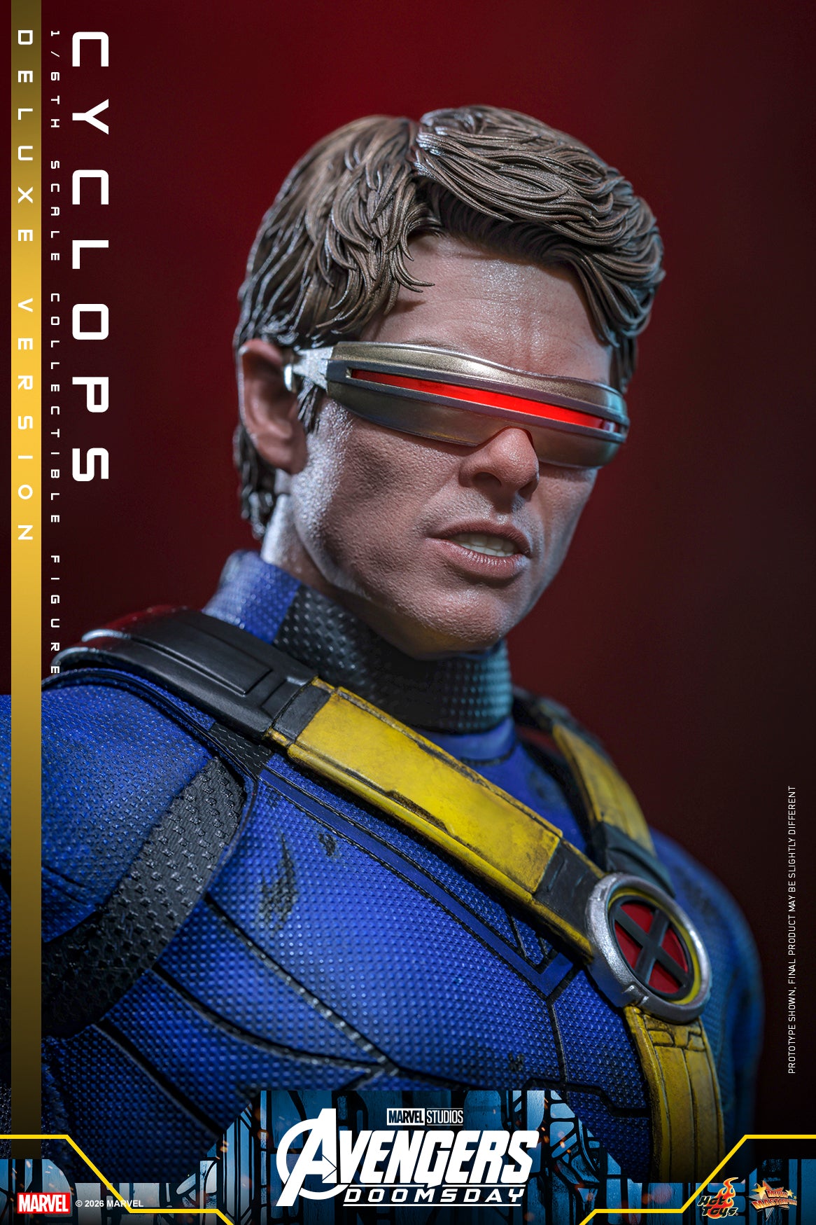 [Pre-Order] MMS909B - Avengers: Doomsday - 1/6th scale Cyclops Collectible Figure (Deluxe Version)(Special Edition) - ActionCity